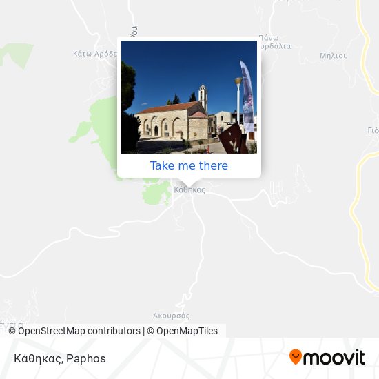 Κάθηκας map