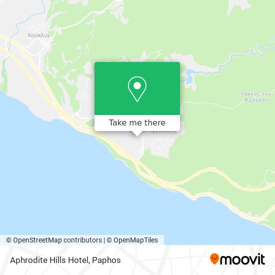 Aphrodite Hills Hotel map