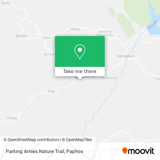 Parking Arnies Nature Trail map