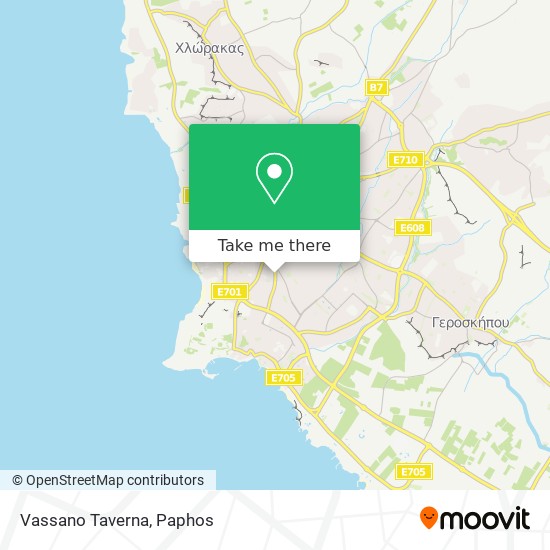 Vassano Taverna map