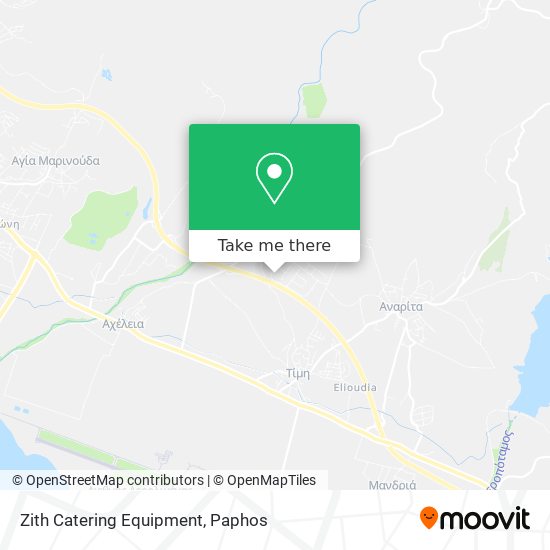Zith Catering Equipment map