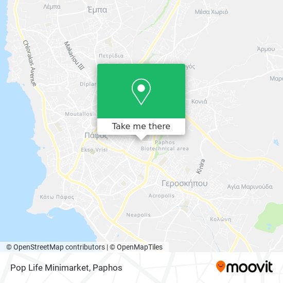 Pop Life Minimarket map