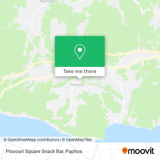 Pissouri Square Snack Bar map