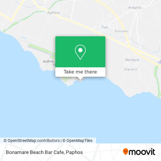 Bonamare Beach Bar Cafe map