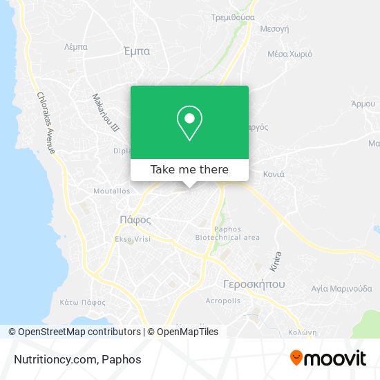 Nutritioncy.com map