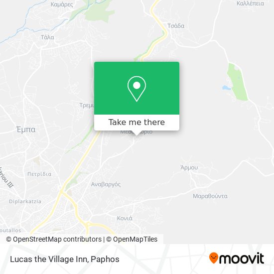 Lucas the Village Inn map