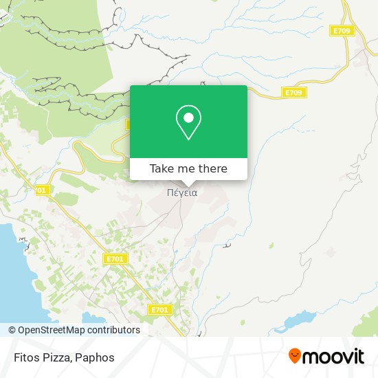 Fitos Pizza map