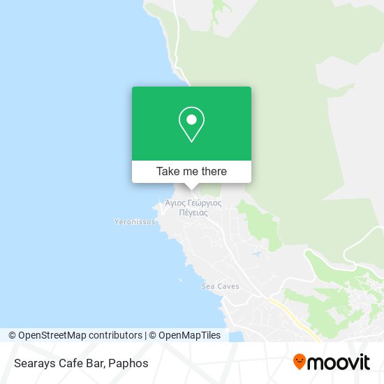 Searays Cafe Bar map