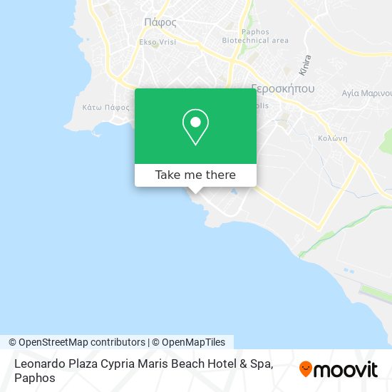 Leonardo Plaza Cypria Maris Beach Hotel & Spa map