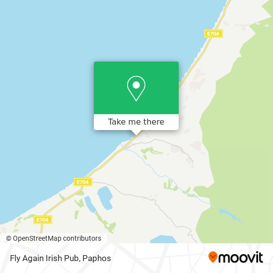 Fly Again Irish Pub map