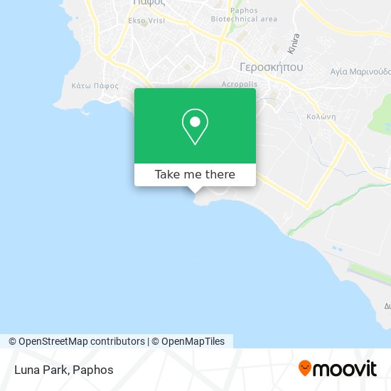 Luna Park map