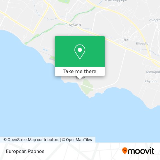 Europcar map