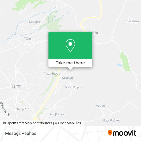 Mesogi map