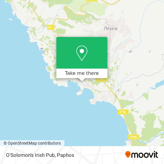 O'Solomon's Irish Pub map