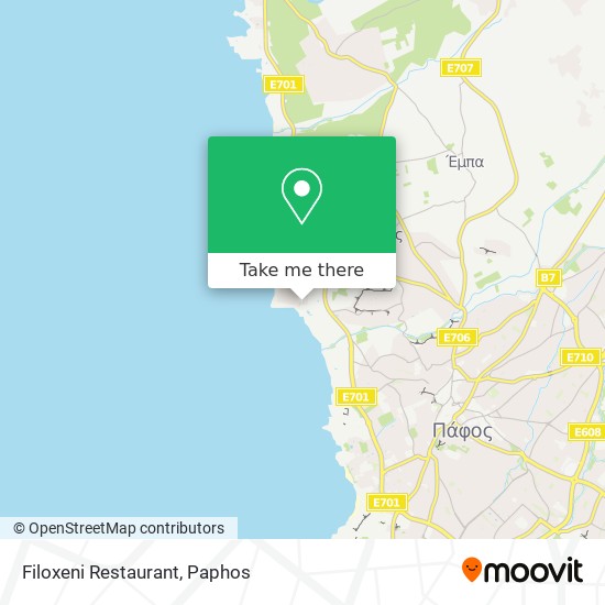 Filoxeni Restaurant map