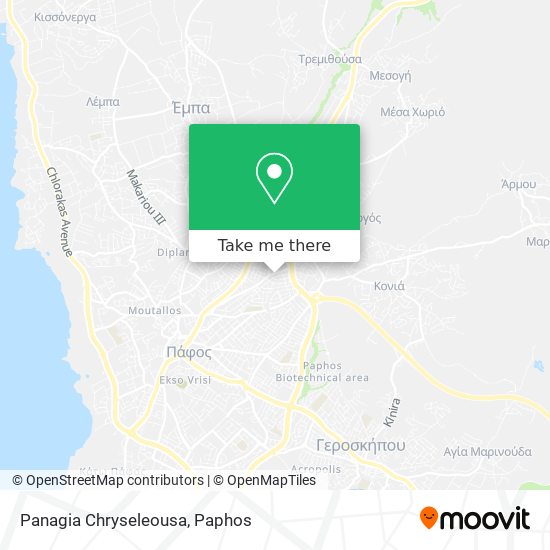 Panagia Chryseleousa map