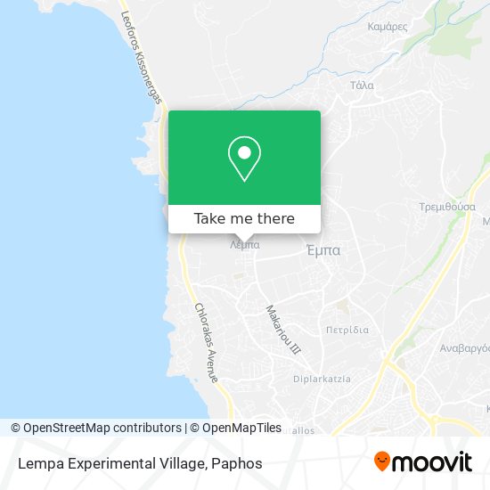 Lempa Experimental Village map