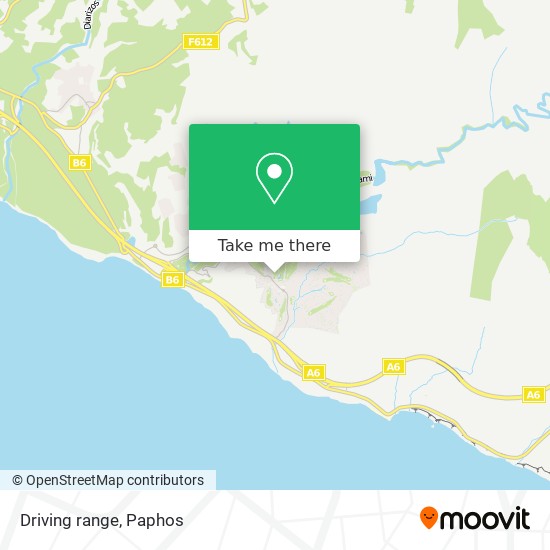 Driving range map