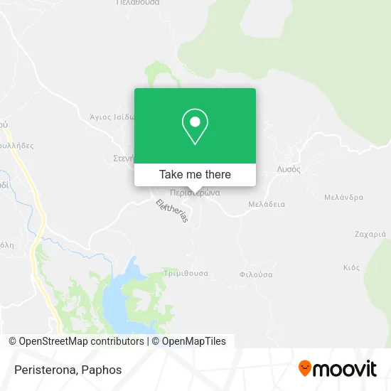 Peristerona map