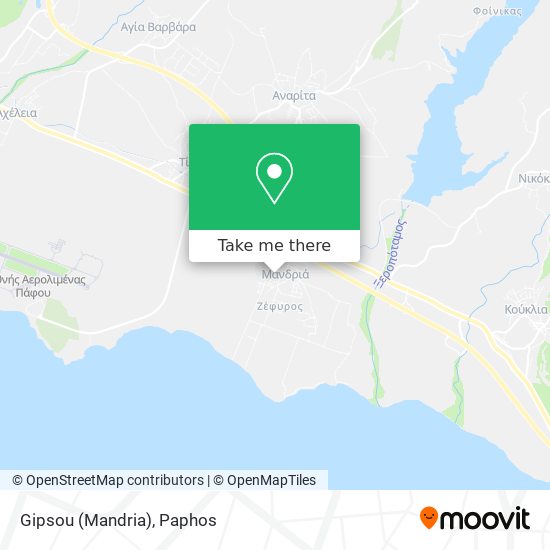 Gipsou (Mandria) map