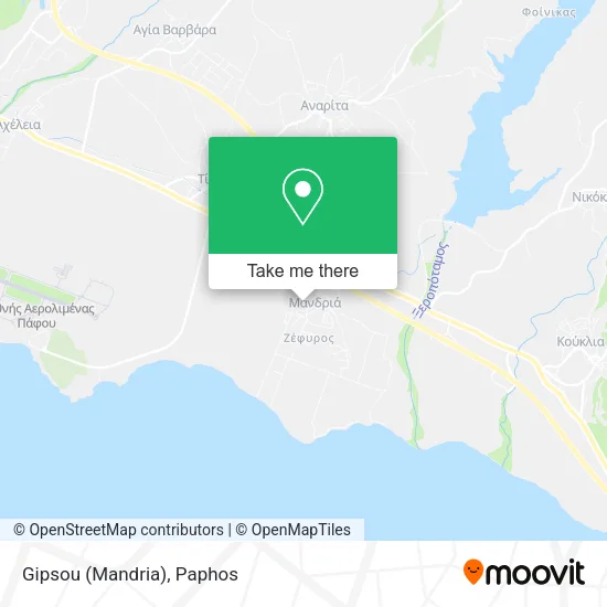 Gipsou (Mandria) map