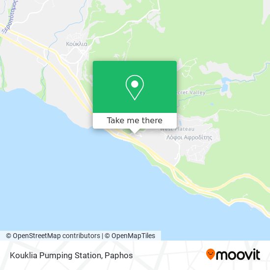 Kouklia Pumping Station map