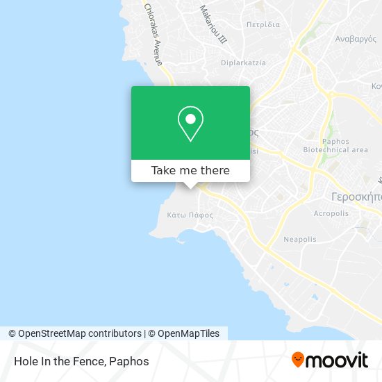 Hole In the Fence map