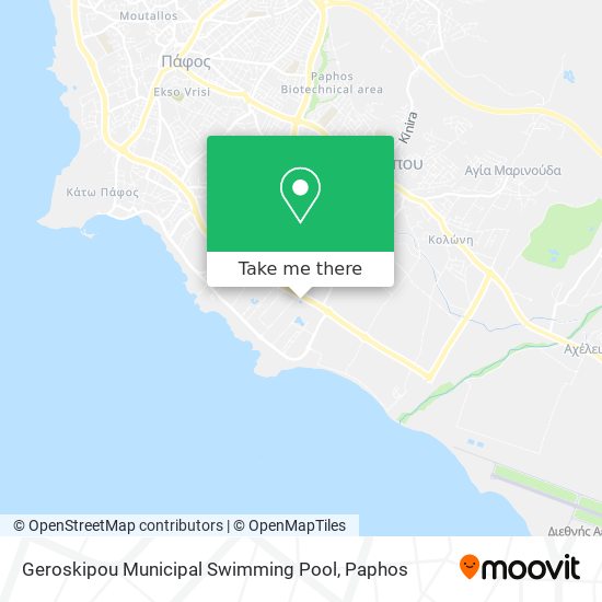 Geroskipou Municipal Swimming Pool map