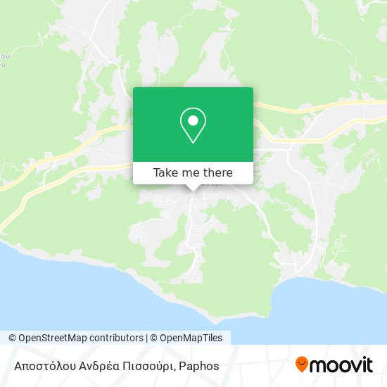 Αποστόλου Ανδρέα Πισσούρι map