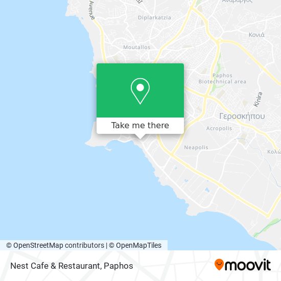 Nest Cafe & Restaurant map