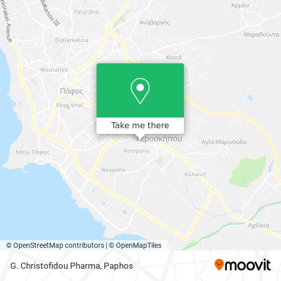 G. Christofidou Pharma map