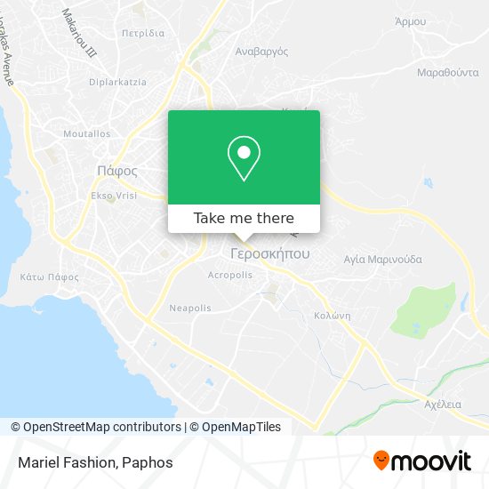 Mariel Fashion map