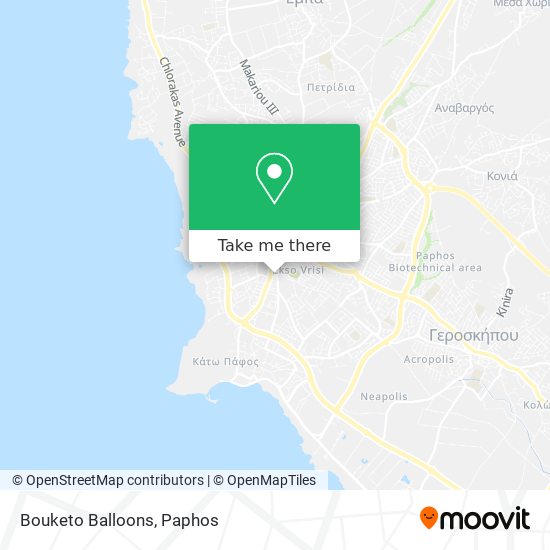 Bouketo Balloons map