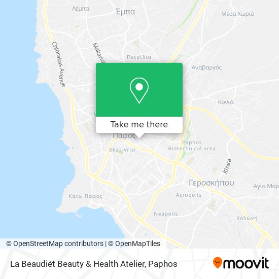 La Beaudiét Beauty & Health Atelier map