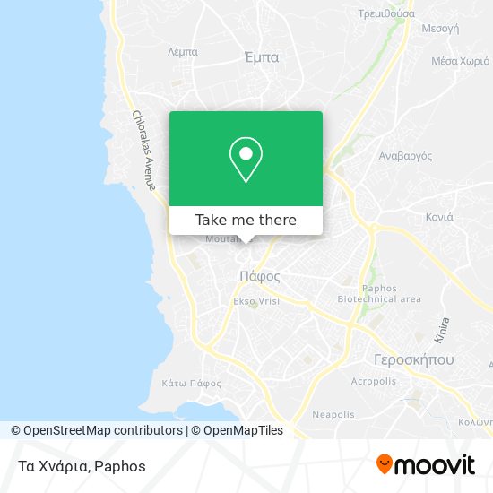 Τα Χνάρια map