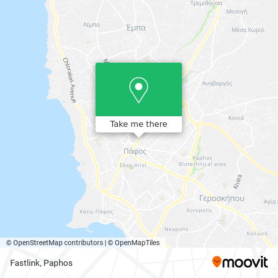 Fastlink map