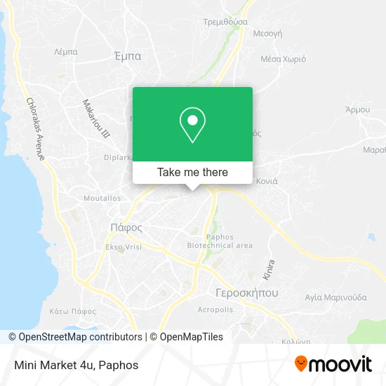 Mini Market 4u map