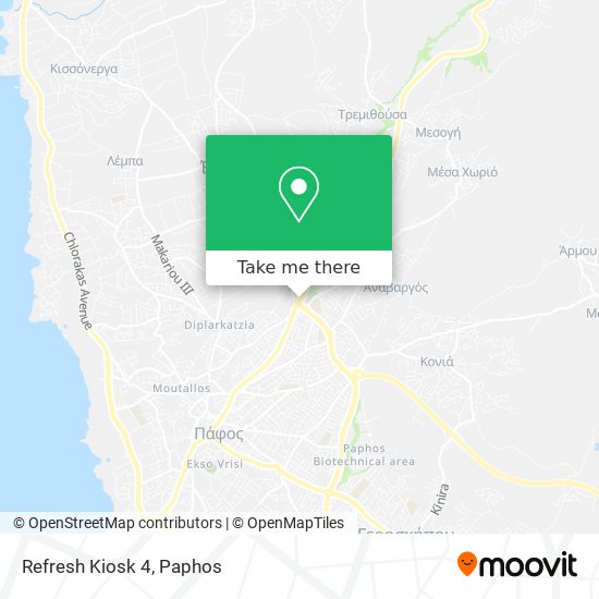 Refresh Kiosk 4 map