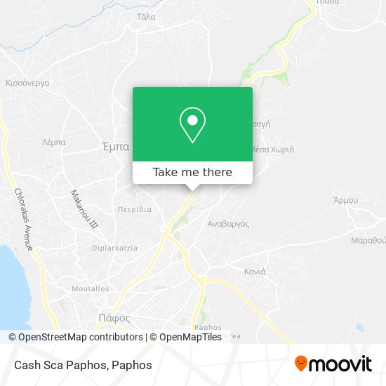 Cash Sca Paphos map