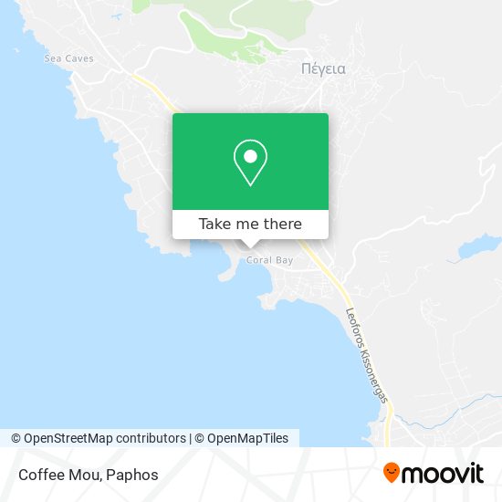 Coffee Mou map