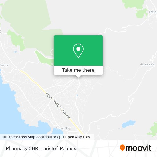 Pharmacy CHR. Christof map