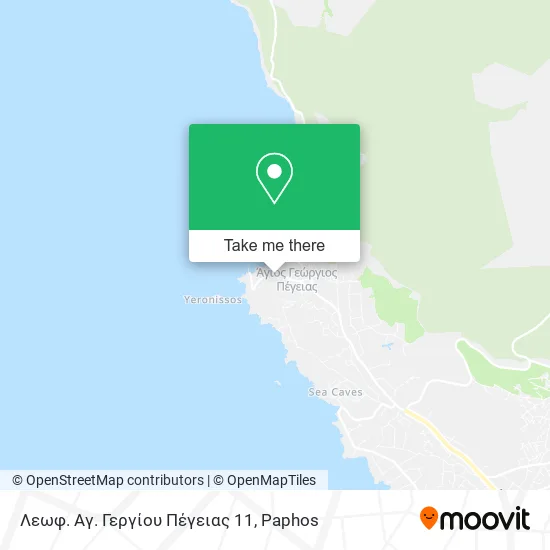 Λεωφ. Αγ. Γεργίου Πέγειας 11 map