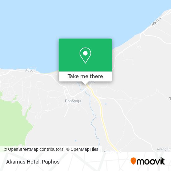 Akamas Hotel map