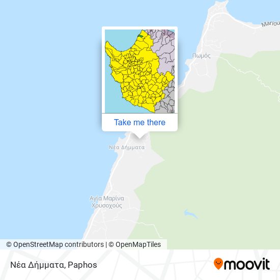 Νέα Δήμματα map