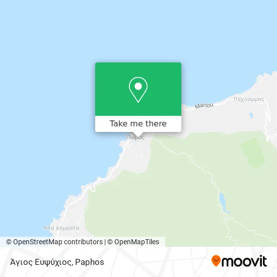 Άγιος Ευψύχιος map