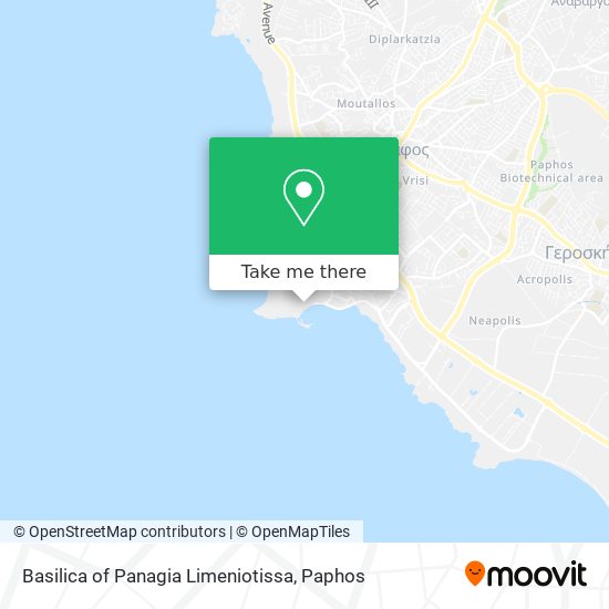 Basilica of Panagia Limeniotissa map