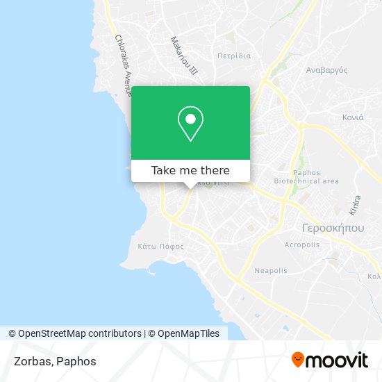 Zorbas map