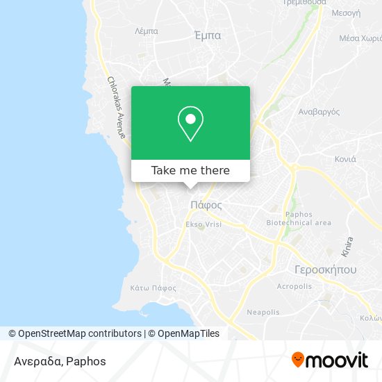Ανεραδα map