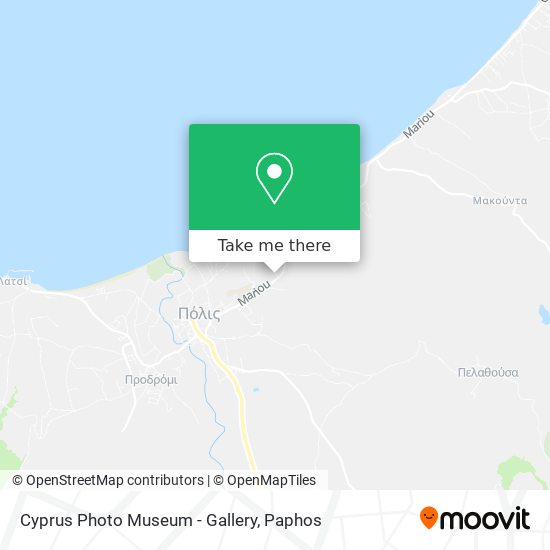 Cyprus Photo Museum - Gallery map