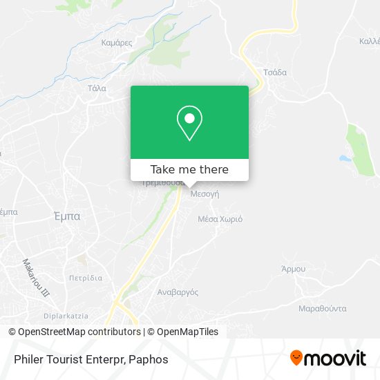 Philer Tourist Enterpr map